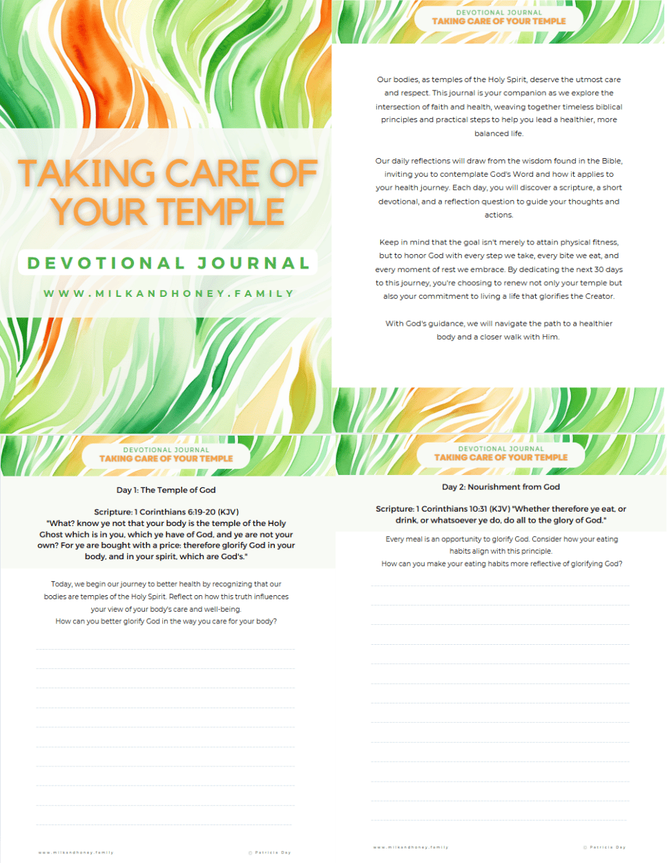 Talking Care of Your Temple Devotional