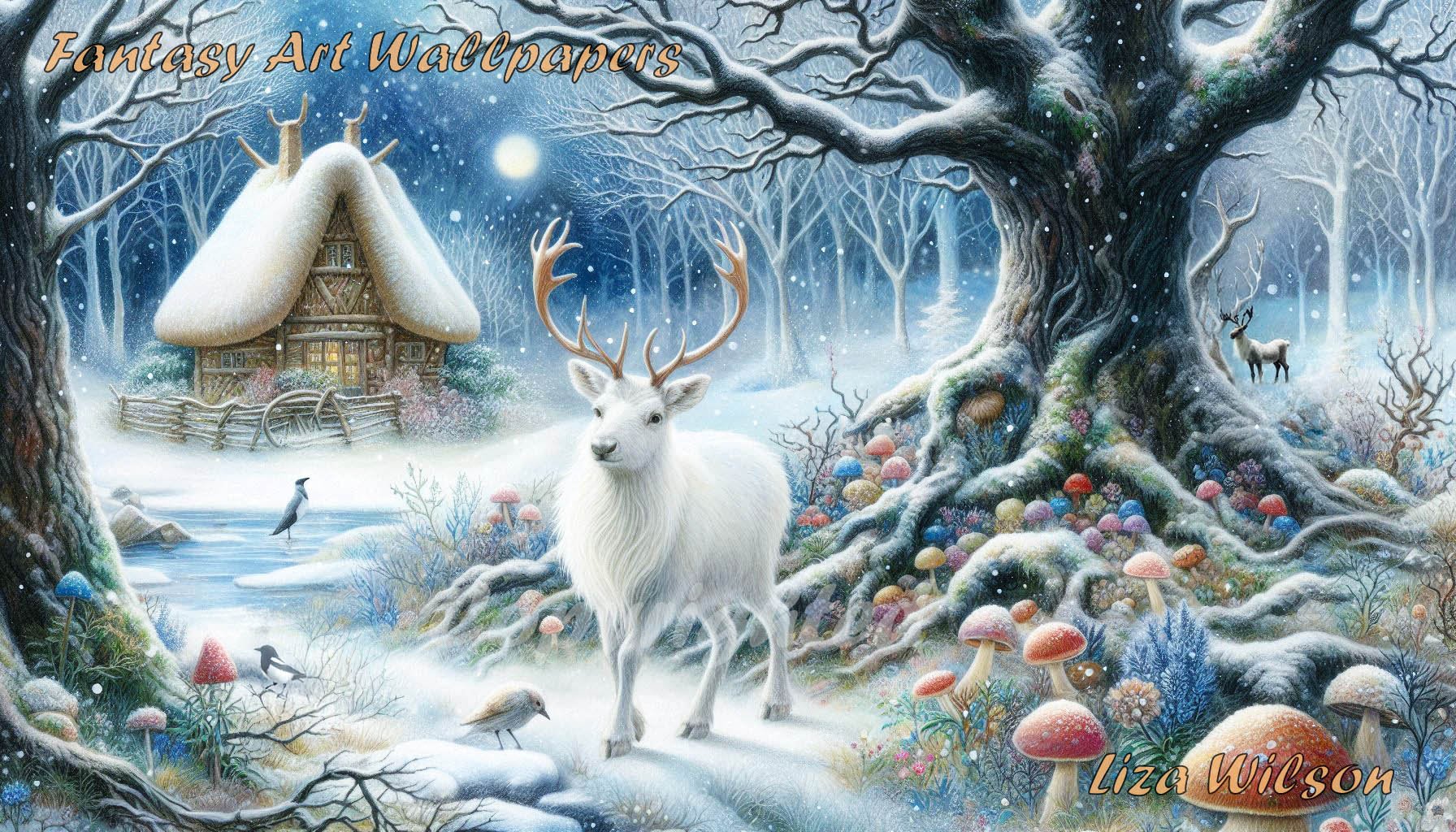 WinTeR WhiTe ReiNdEErS in FoResTs 4 - Payhip