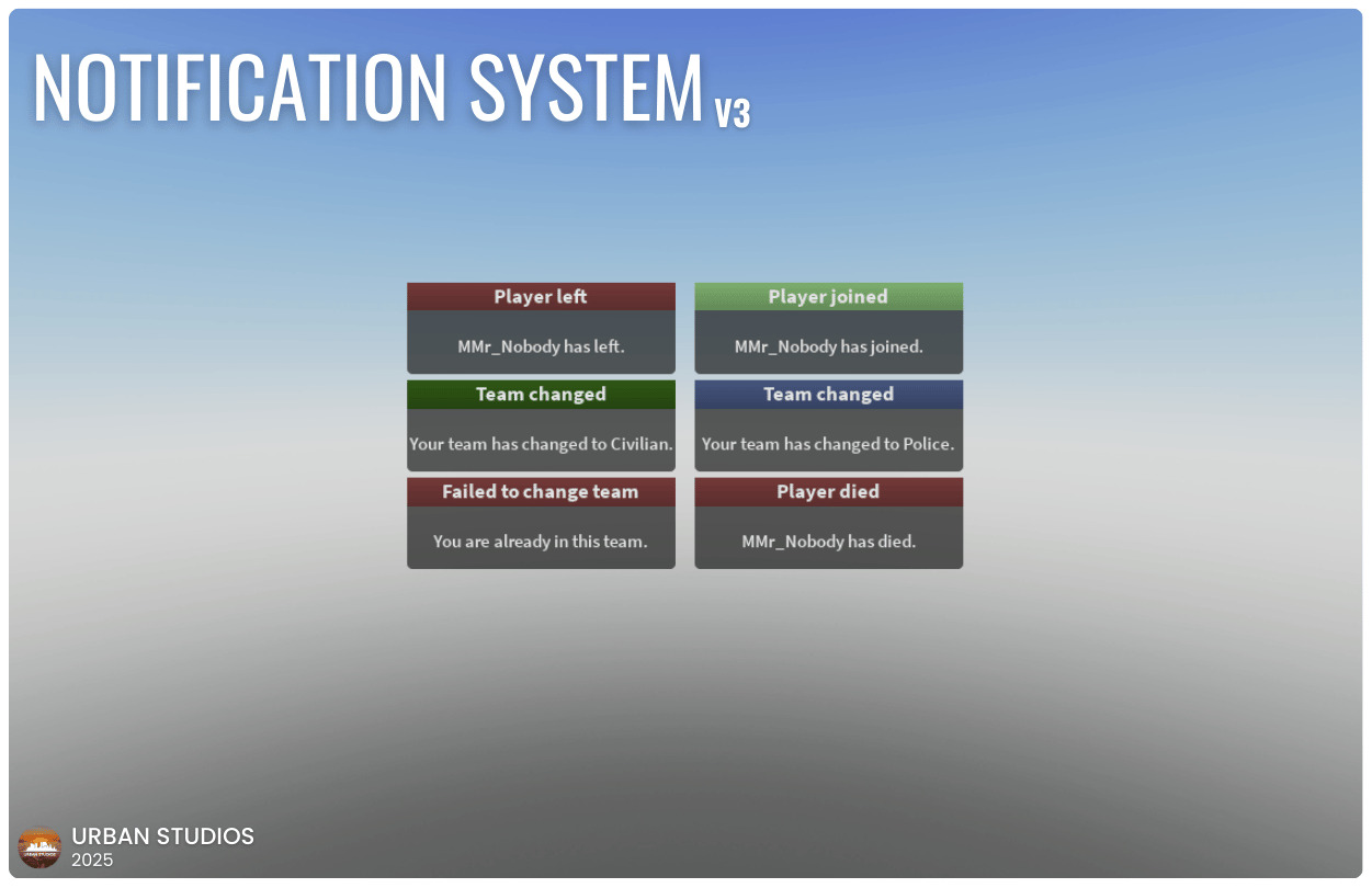 Notification System v3