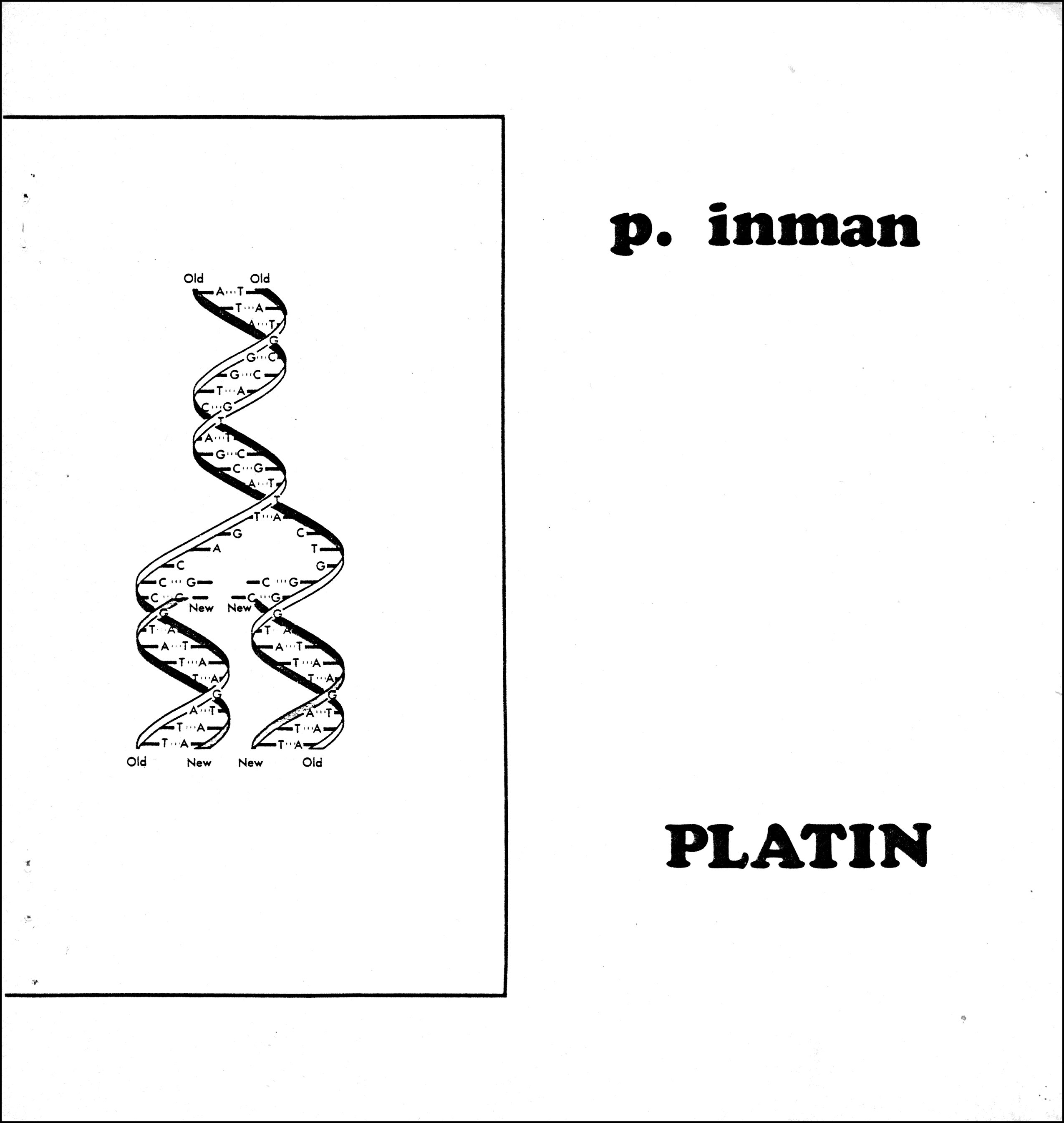 Peter Inman P. Inman; Platin - Payhip