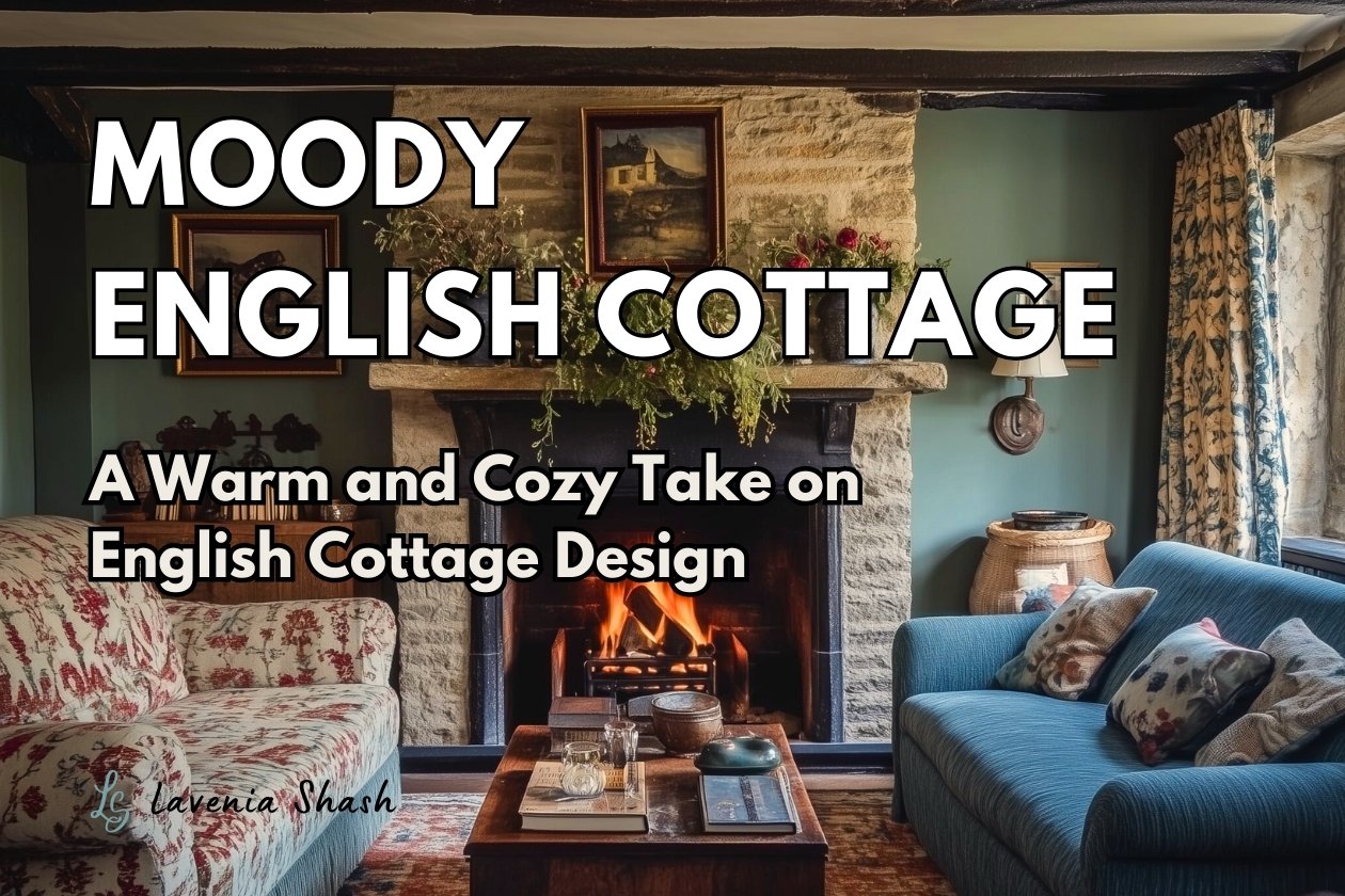 Moody English Cottage Interior Design And Color Palette