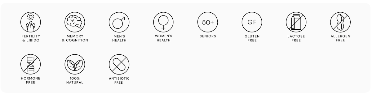 Adaptogenic herbal blend that supports healthy energy levels and overall vitality in both men and women. It Aids in maintaining the natural balance libido hormones in both men and women, it supports mood, memory and focus and its energizing herbs help bolster performance.