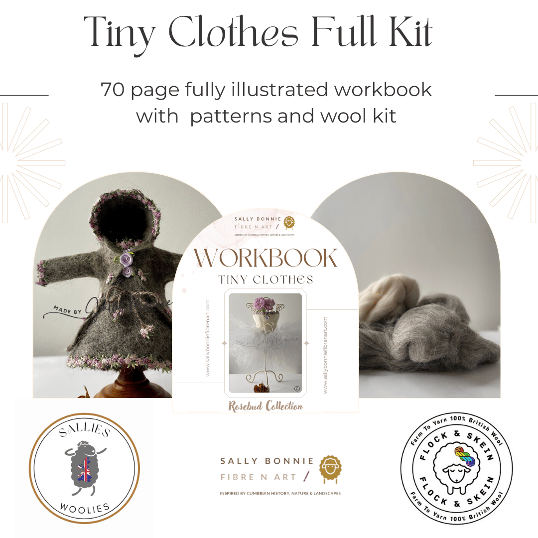 Tiny Clothes Full Needle felting Kit