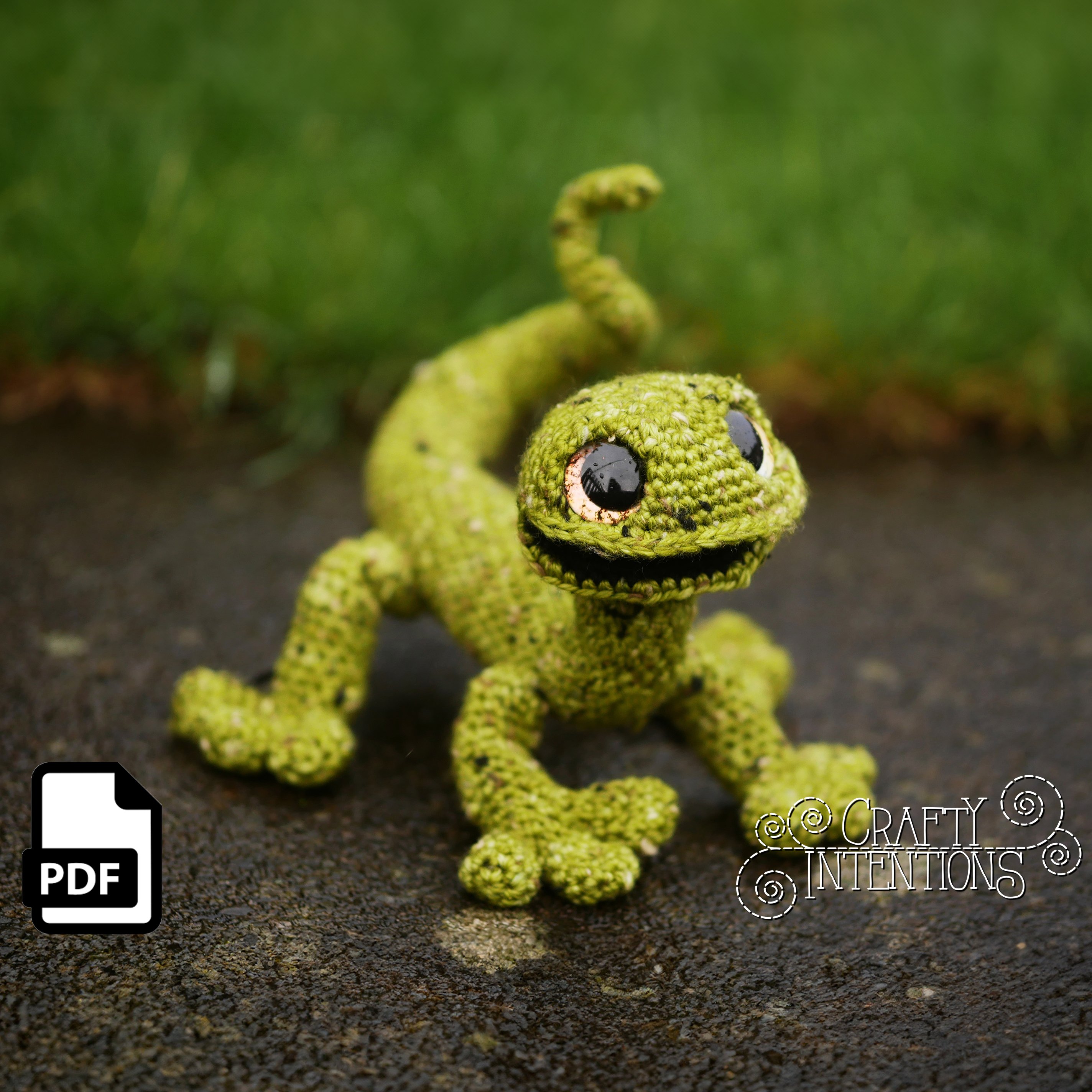 Medium Fantasy Salamanders Set 2 Crochet Pattern by Crafty