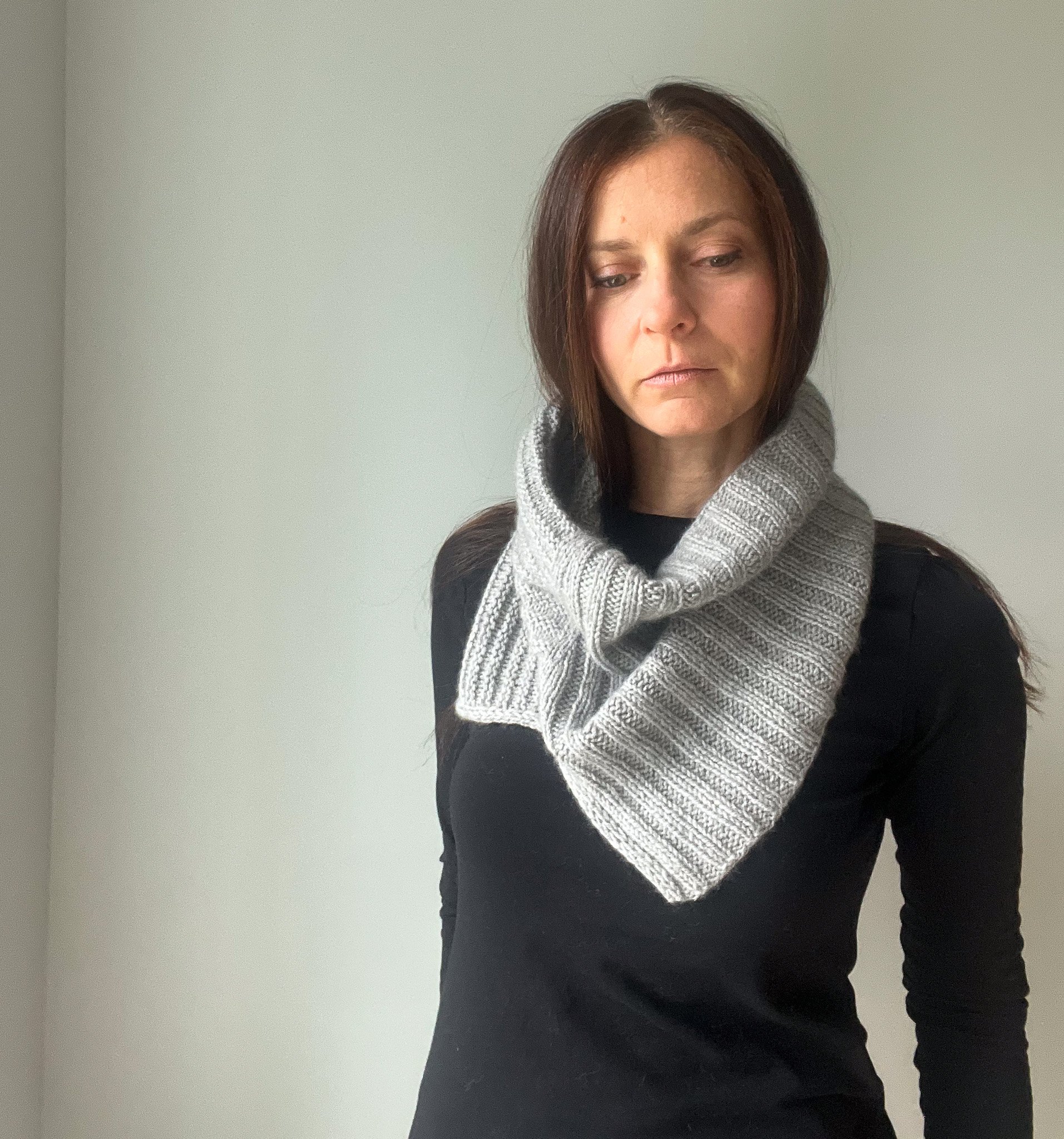 Rib Welt Cowl Rib Welt Cowl