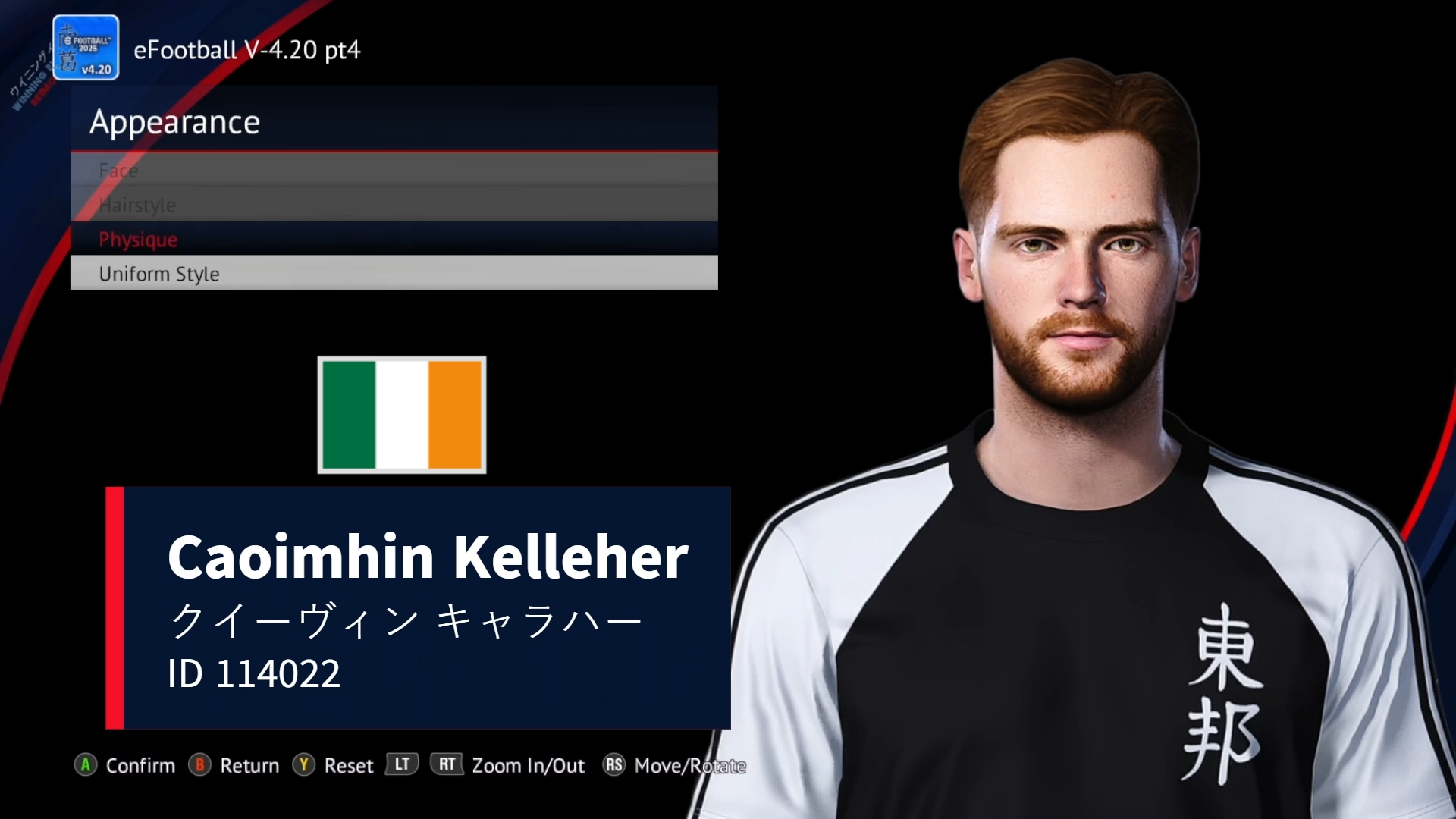 Caoimhin Kelleher • eFootball v4.20 ID 114022 - Payhip