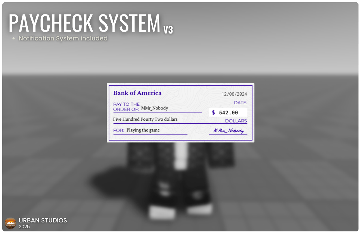 Paycheck System v3