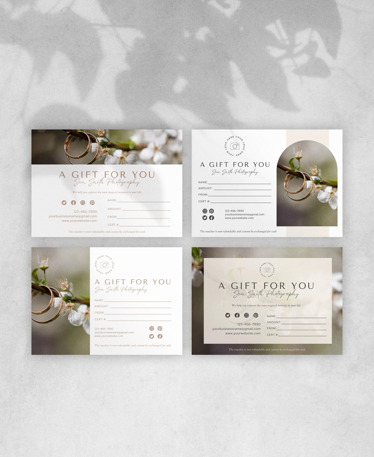 PHOTOGRAPH GIFT CERTIFICATE - Payhip