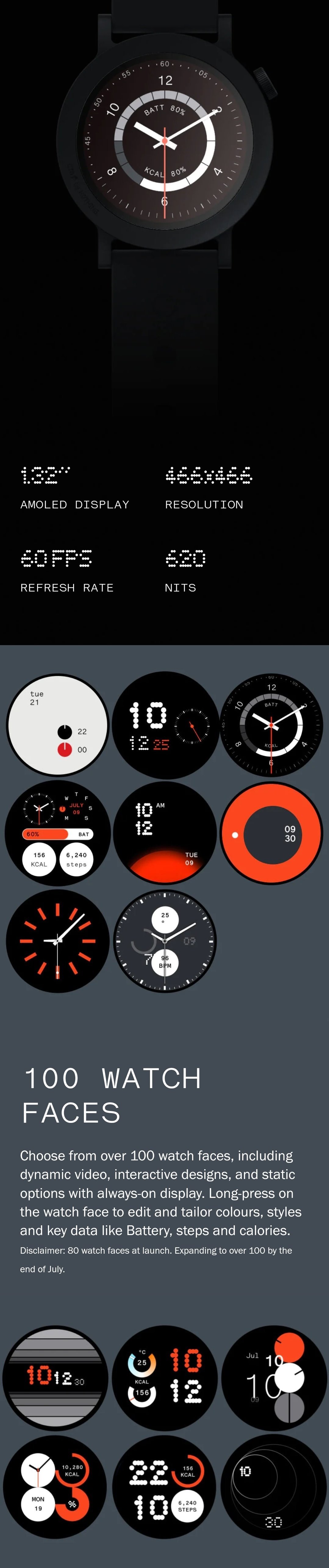 CMF by Nothing Watch Pro 2 Rounder Smart Watch GPS Fitness Tracker