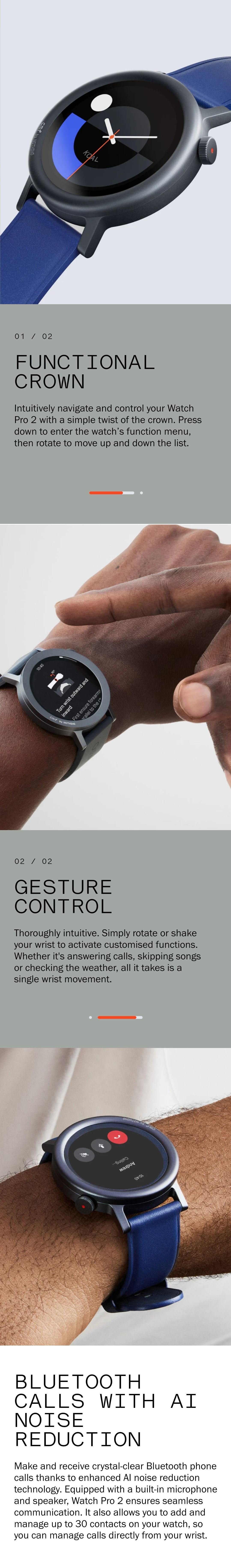 CMF by Nothing Watch Pro 2 Rounder Smart Watch GPS Fitness Tracker