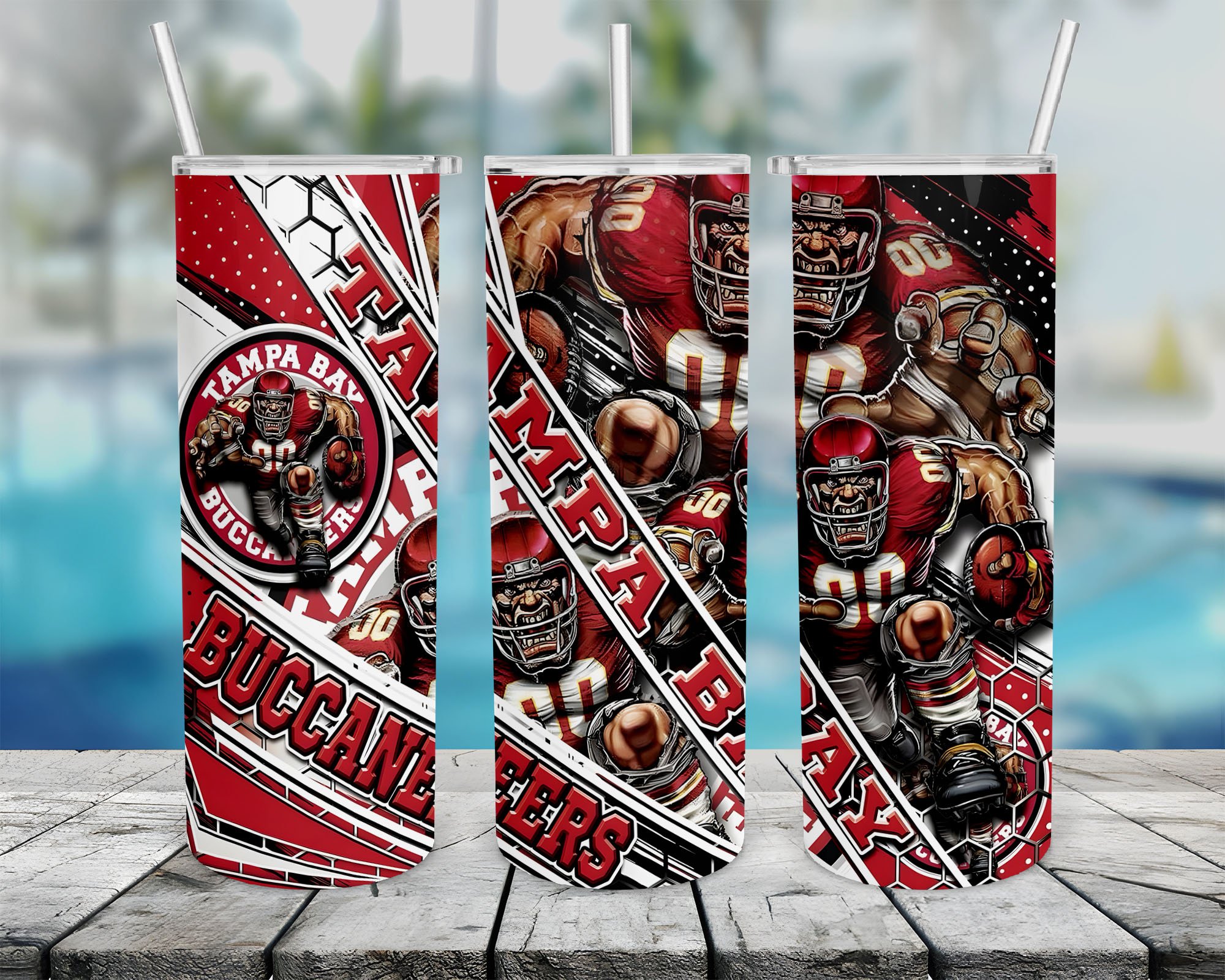 NFL Tumbler Png - 20oz Tumbler Design - Tampa Bay Buccaneers Tumbler ...