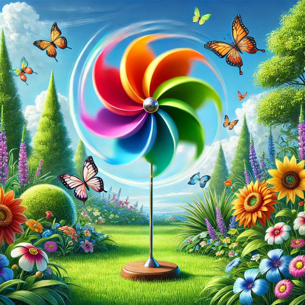 Image showcasing a step-by-step guide on how to sublimate on wind spinners, including tools, materials, and techniques for creating vibrant and eye-catching designs.
