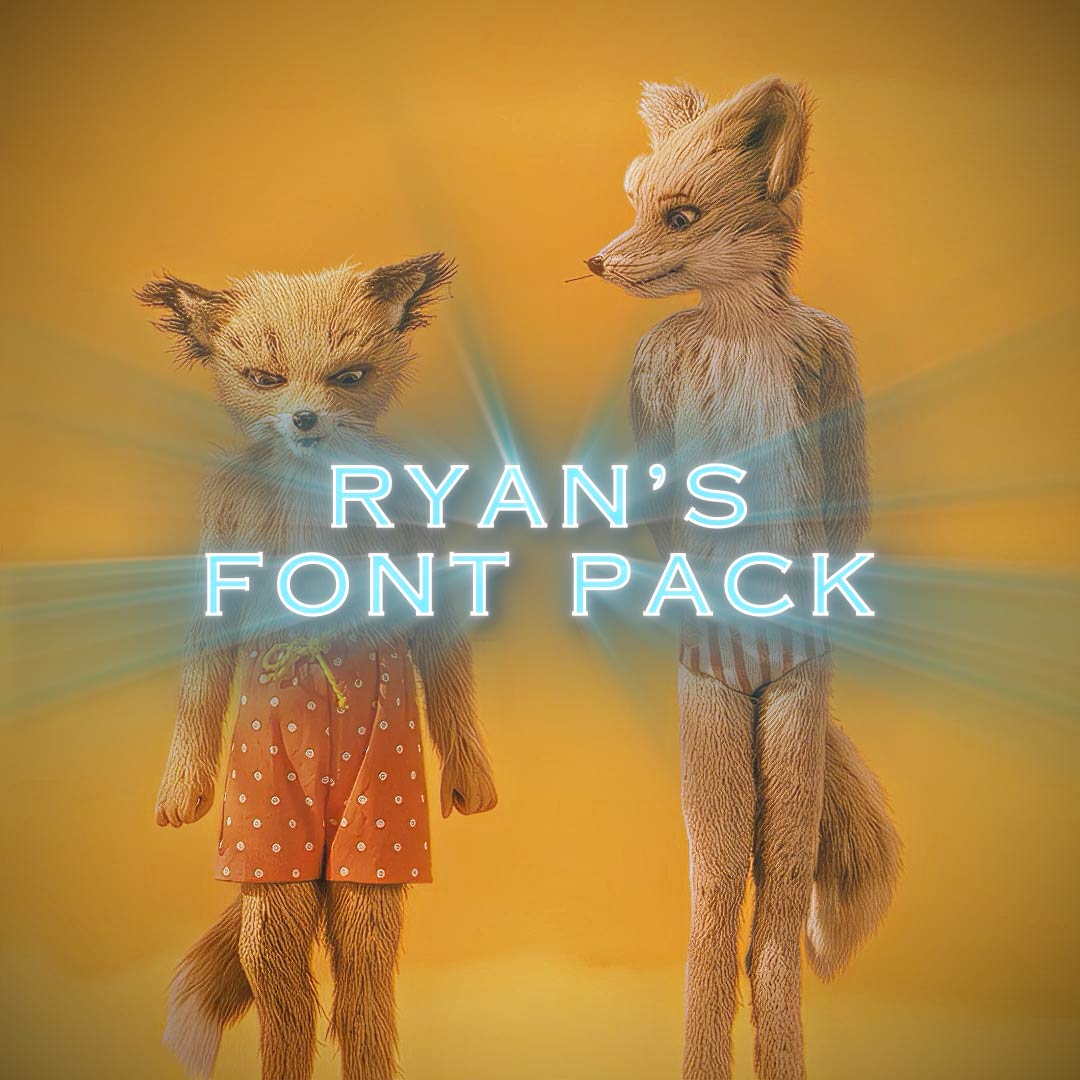 Ryan's Font Pack - Payhip