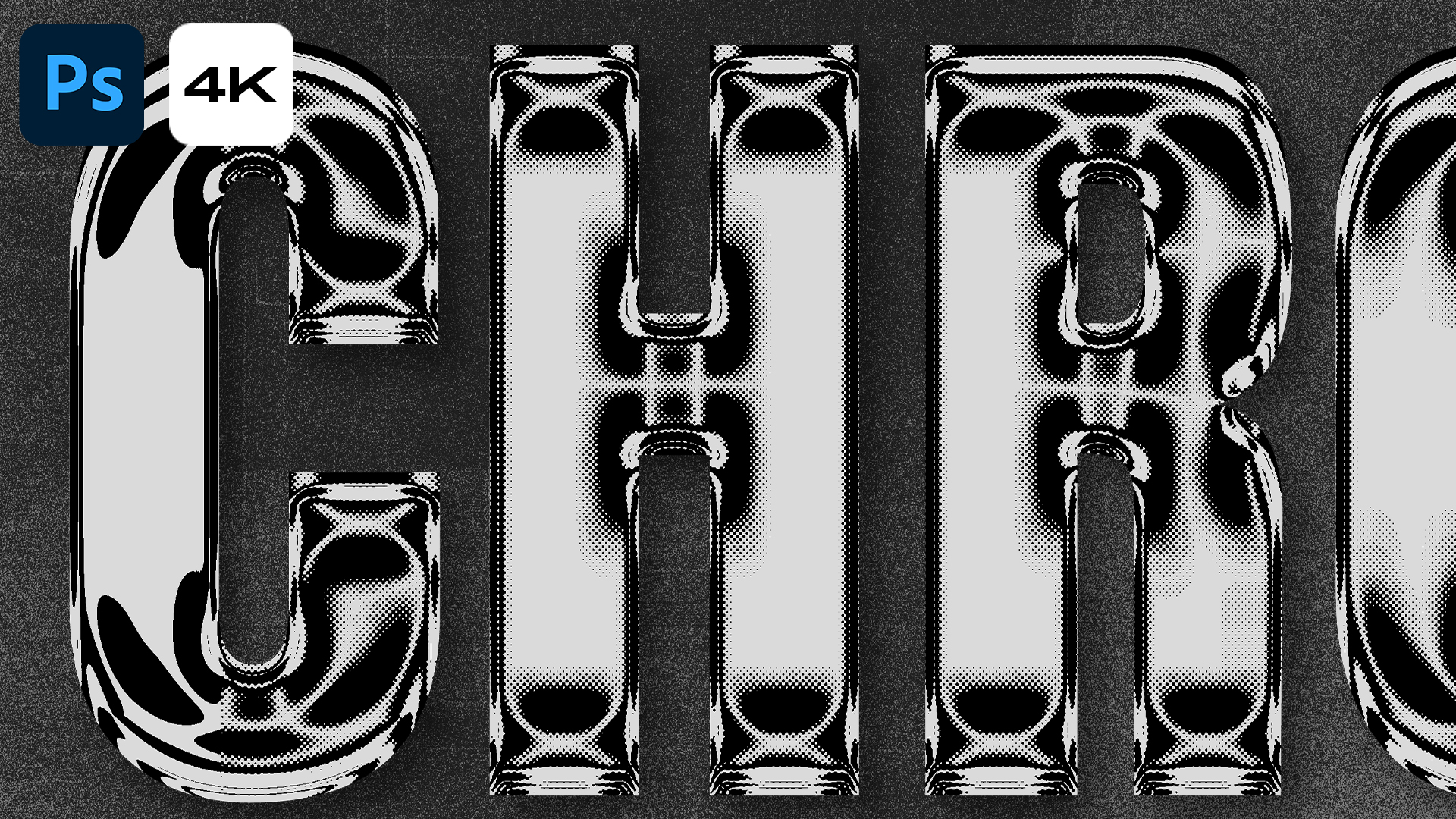 HALFTONE CHROME EFFECT - Payhip