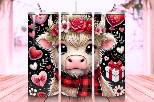 Creative Valentine's Day sublimation design ideas for 20oz tumblers, featuring romantic and vibrant graphics perfect for personalized and festive drinkware.