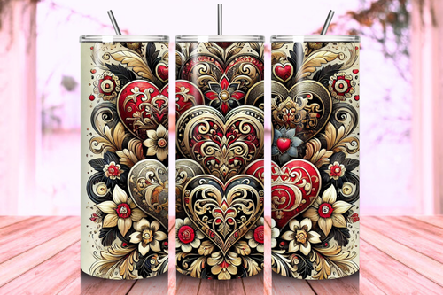 Creative Valentine's Day sublimation design ideas for 20oz tumblers, featuring romantic and vibrant graphics perfect for personalized and festive drinkware.
