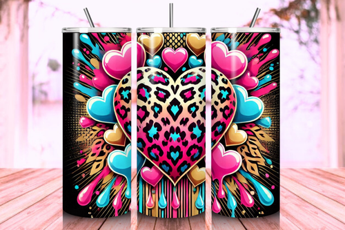 Creative Valentine's Day sublimation design ideas for 20oz tumblers, featuring romantic and vibrant graphics perfect for personalized and festive drinkware.