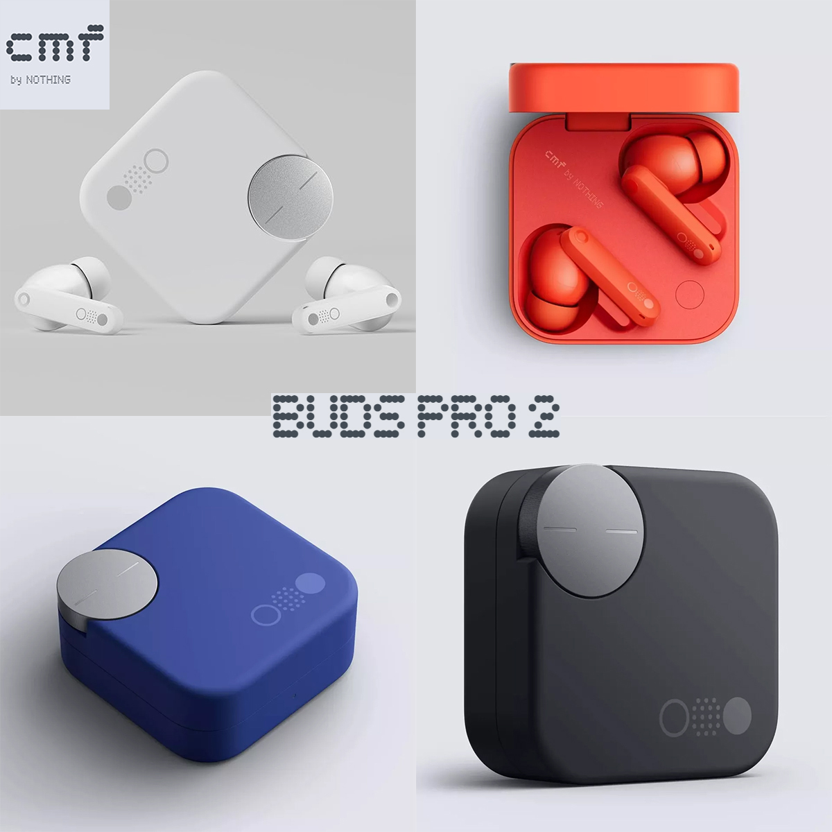 CMF by Nothing Buds Pro 2 Wireless Bluetooth Earbuds HiFi Sound Headphones