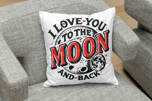 Creative Valentine's Day sublimation pillow designs featuring love themes, heart shapes, and romantic messages for home decor and gifts.
