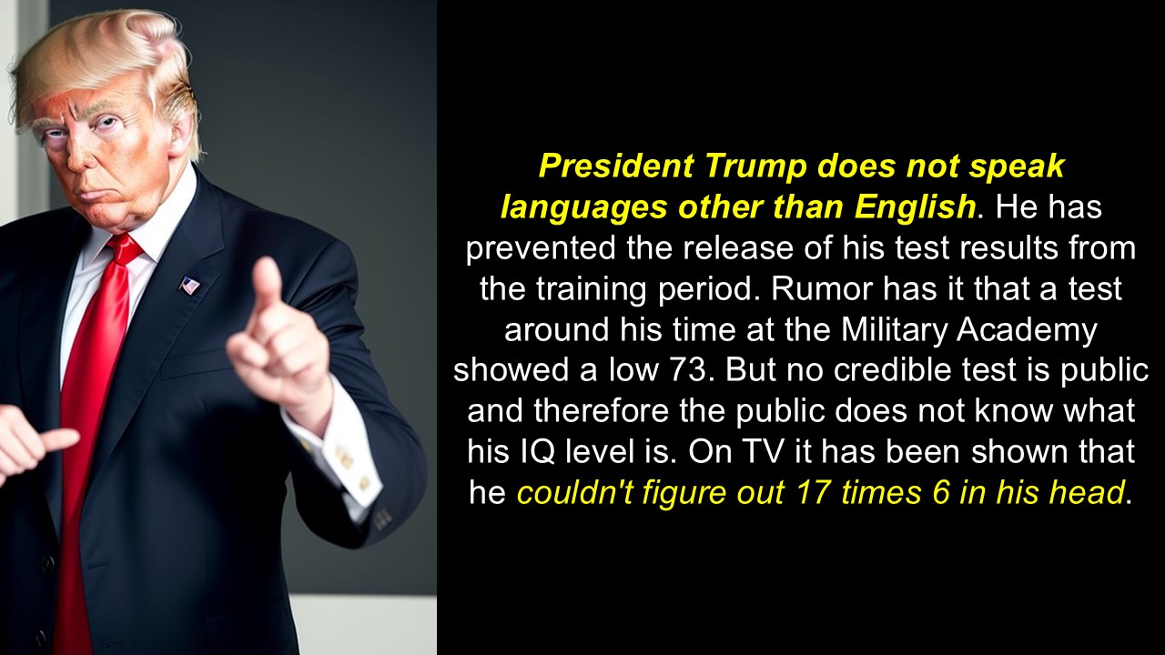 Donald Trump IQ (English) - Payhip
