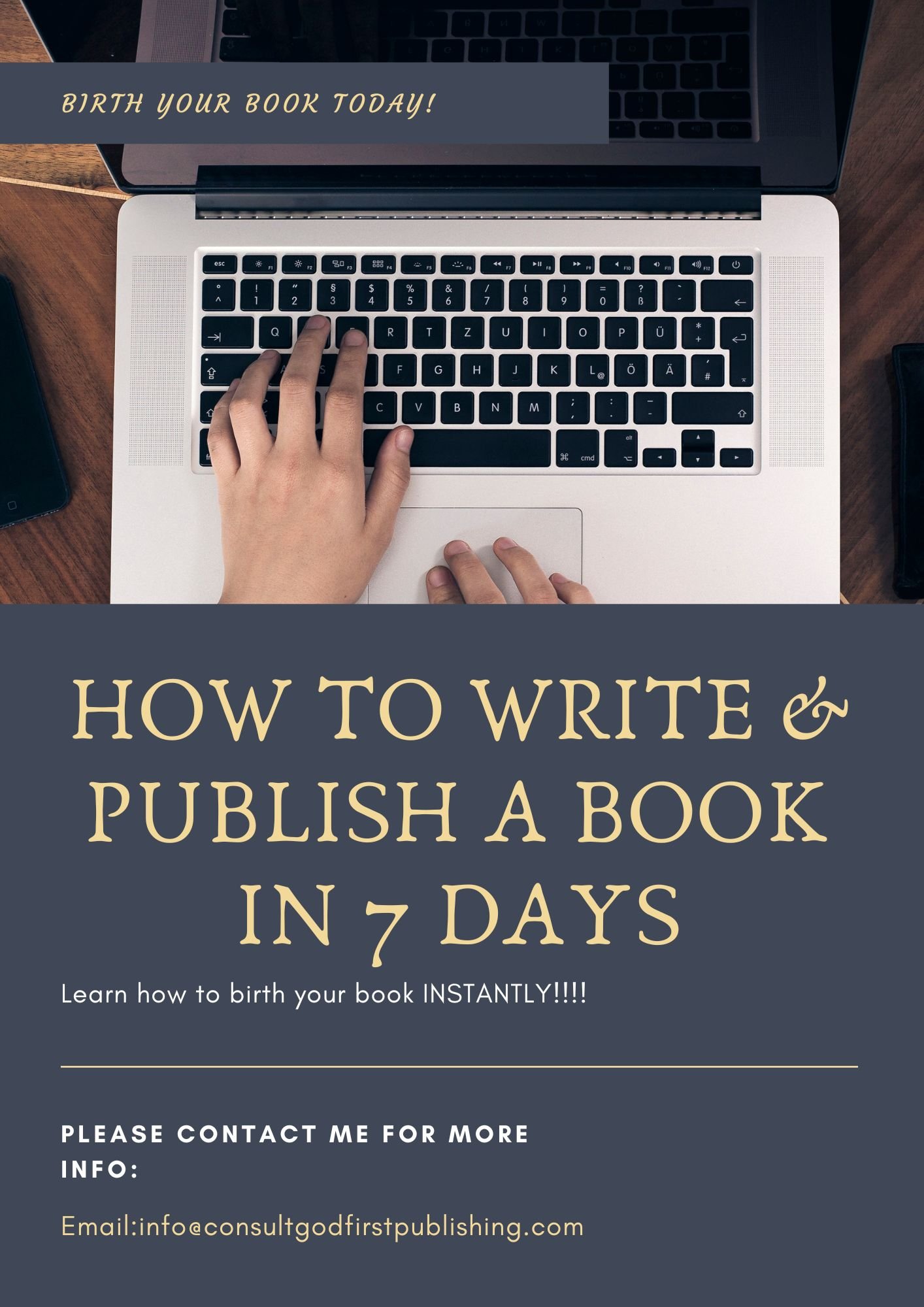 How To Write & Publish A Book in 7 days! - Payhip