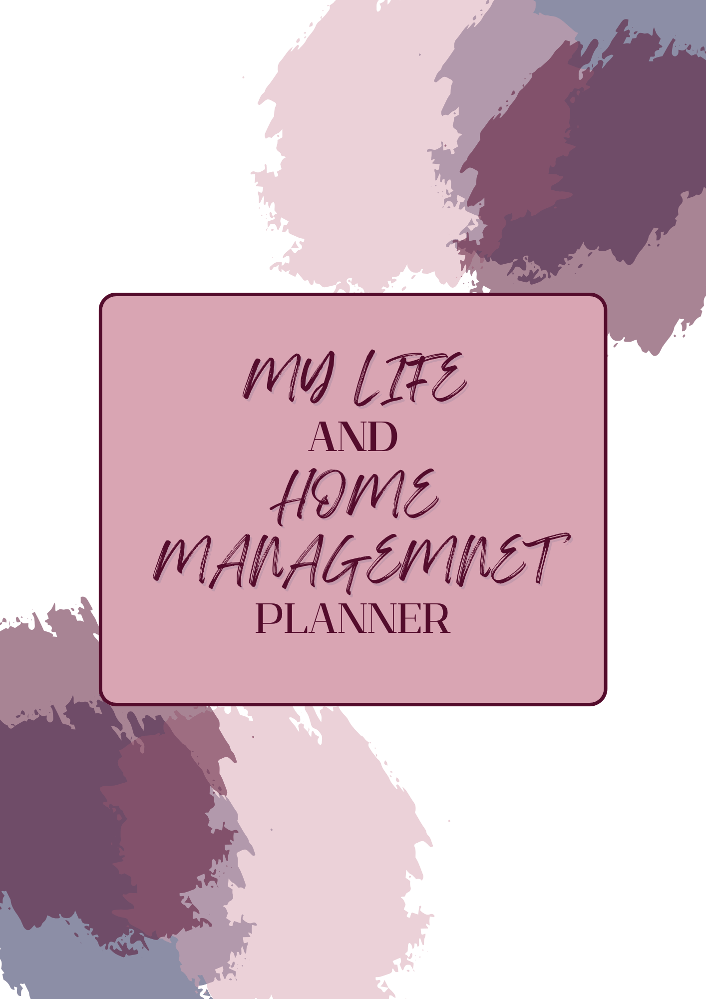 My Life and Home Management Planner - Payhip
