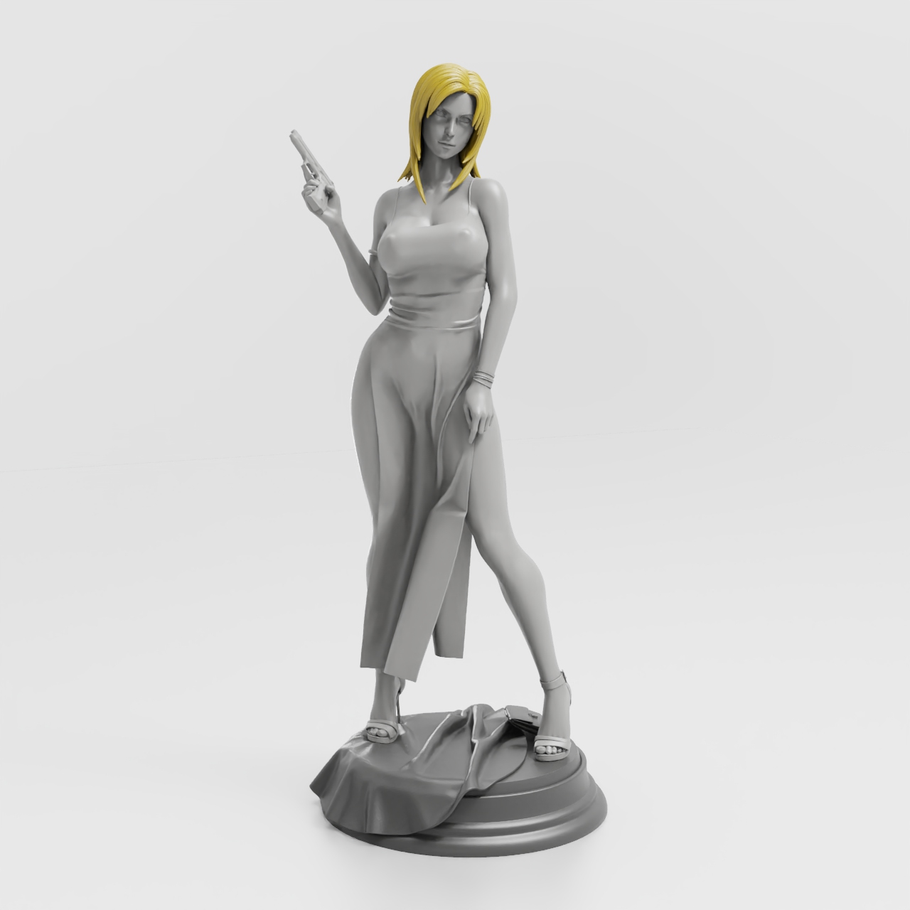 Aya Brea - Parasite Eve, STL 3D model design printable file - Payhip