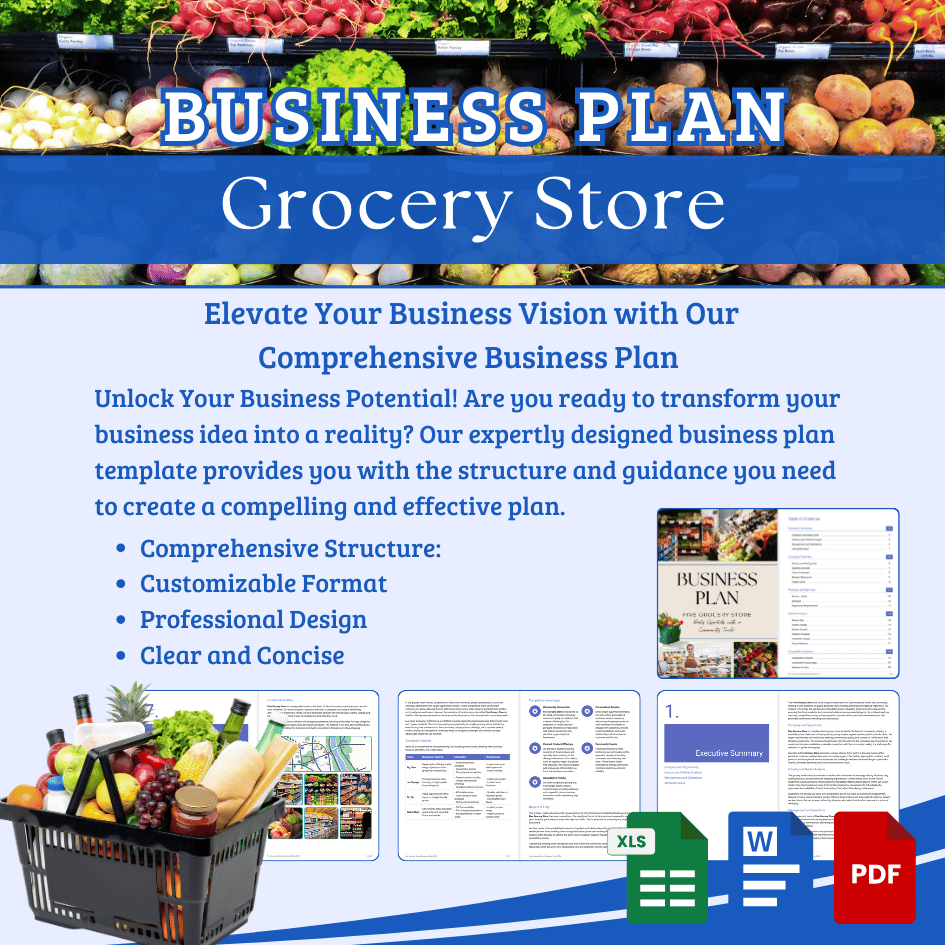 BUSINESS PLAN TEMPLATE - Grocery Store