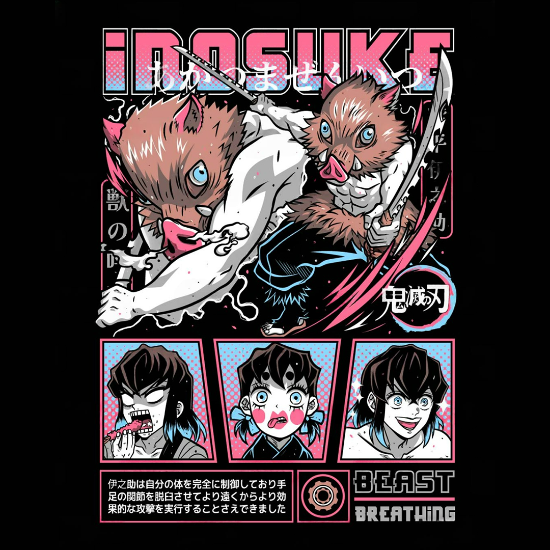 DESIGN VECTOR PREMIUM ANIME INOSUKE V5 (EX) - Payhip