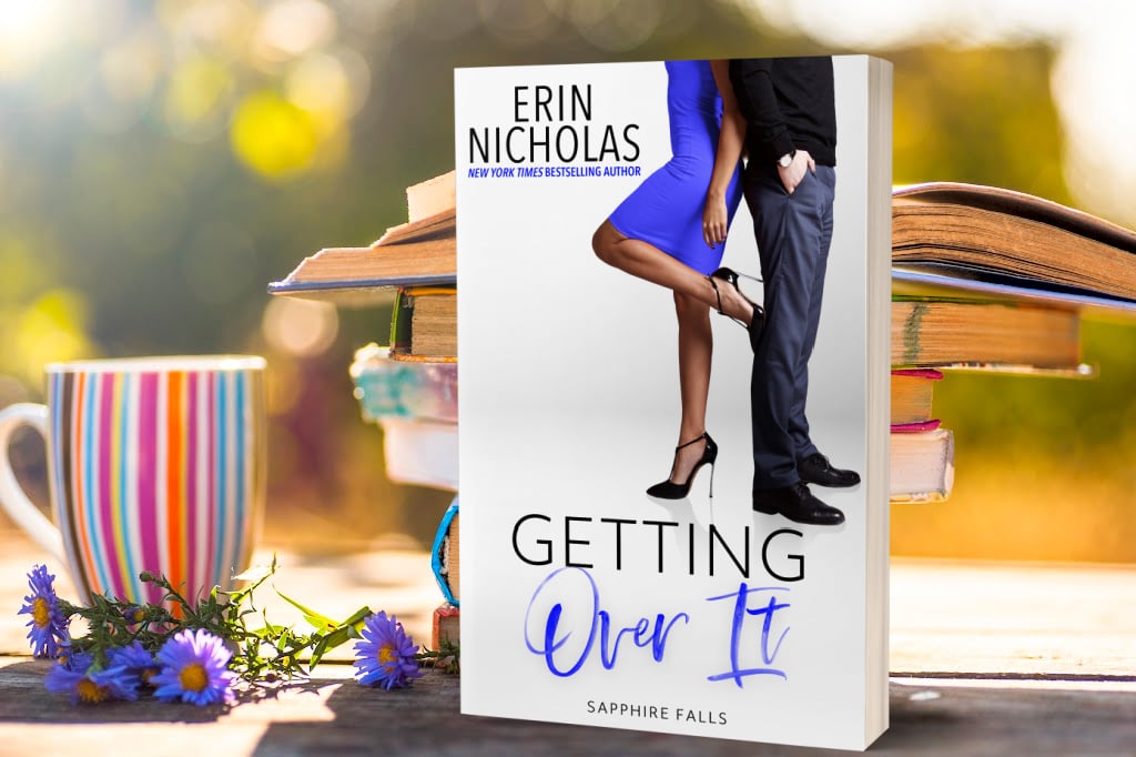 paperback cover of Getting Over It by Erin Nicholas