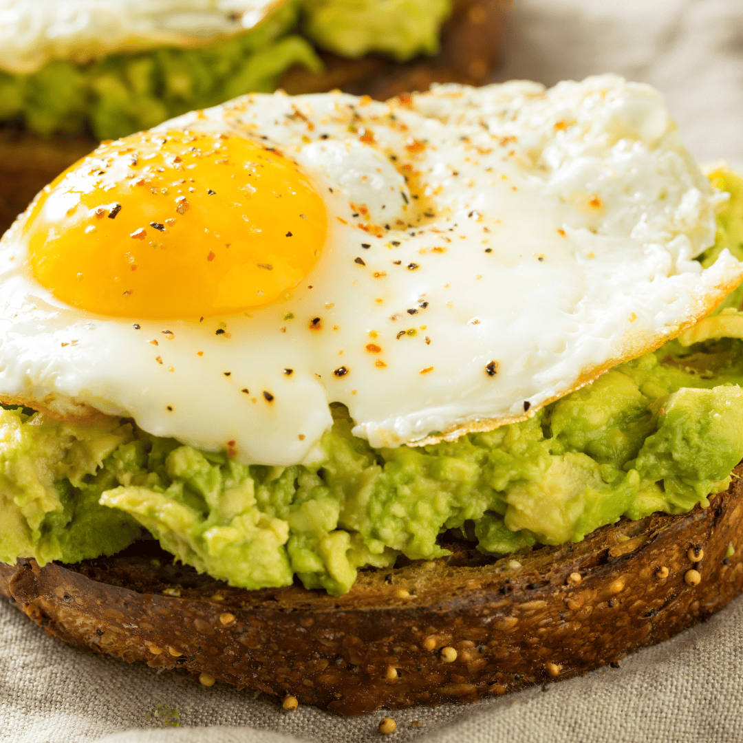 avocado toast with egg