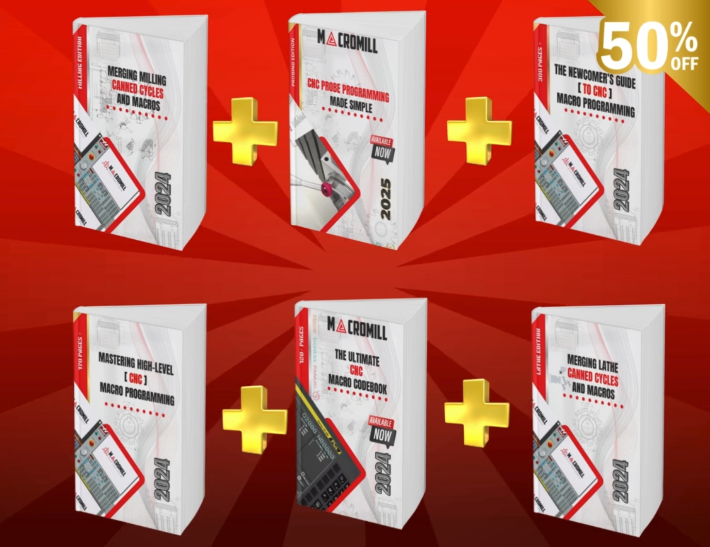 Complete MacroMILL CNC Programming Book Bundle – Save 50%! - Payhip