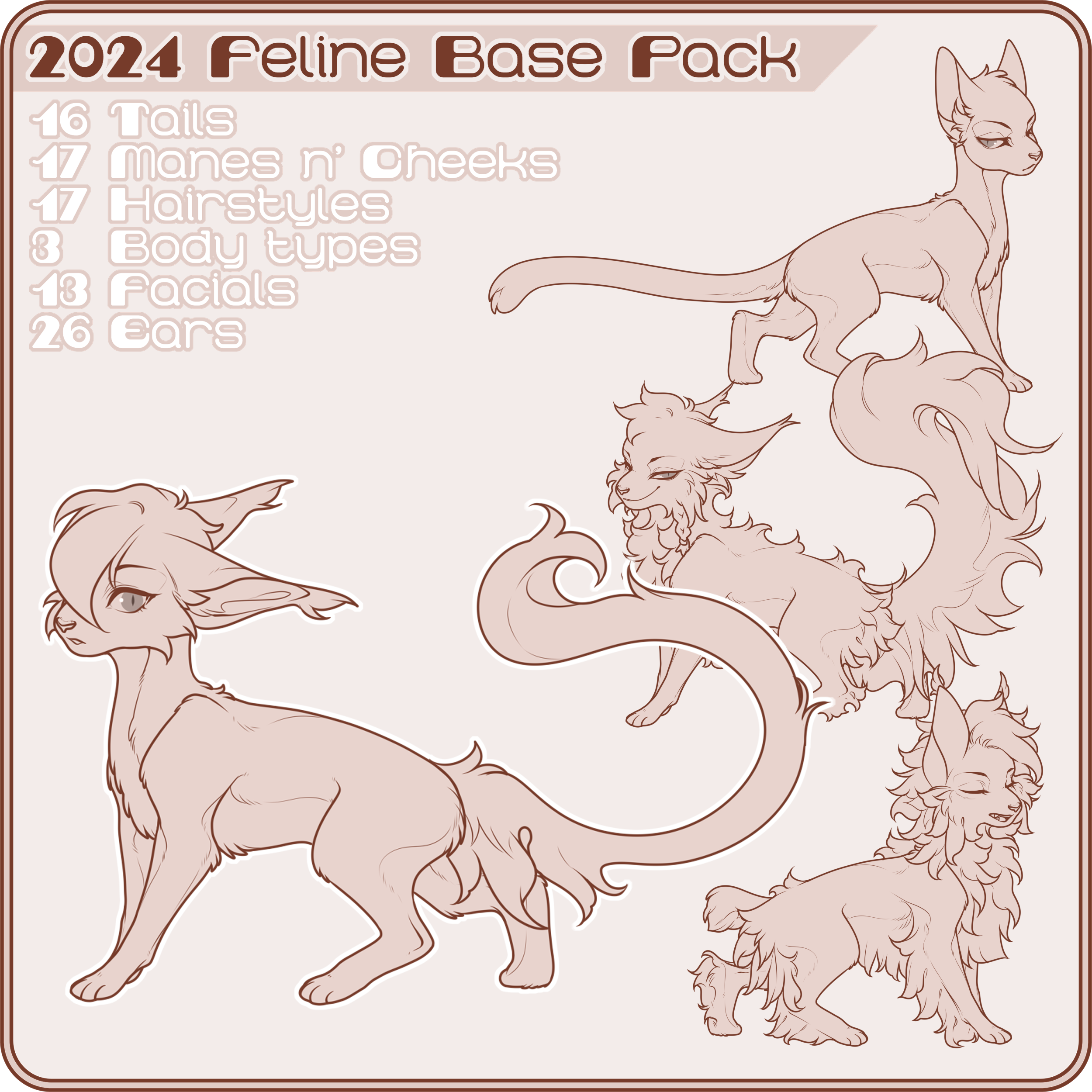 2024 Feline Base Pack - Payhip