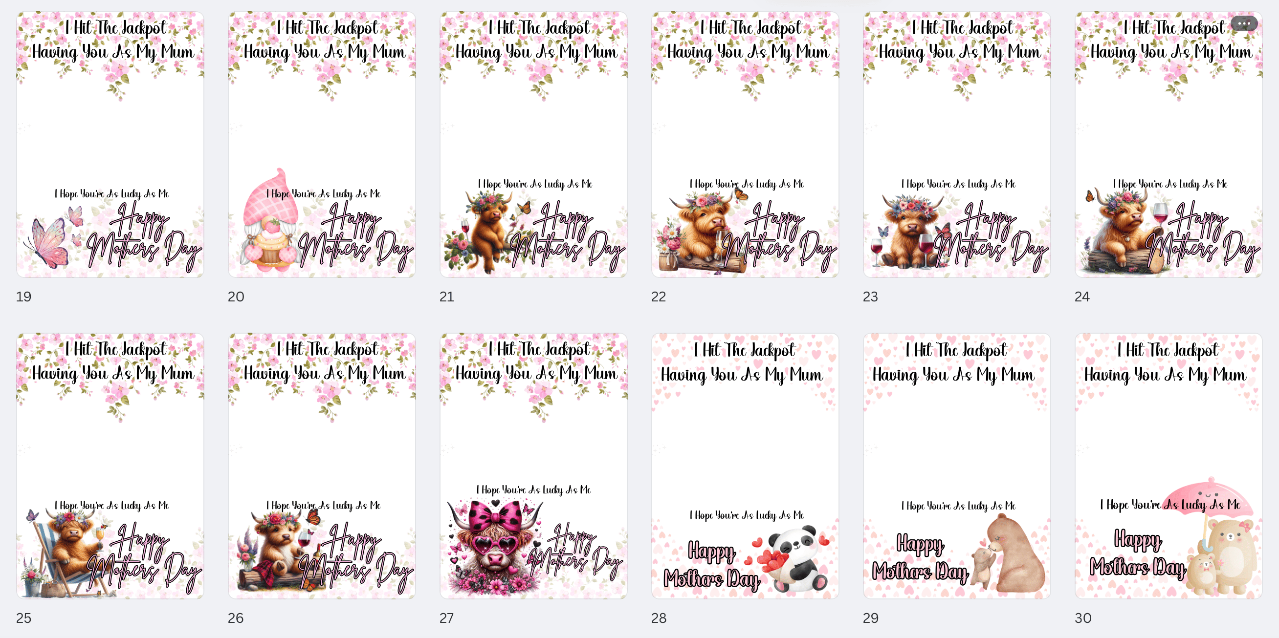 DIGITAL - Mother's Day Scratch Card Holder - Payhip