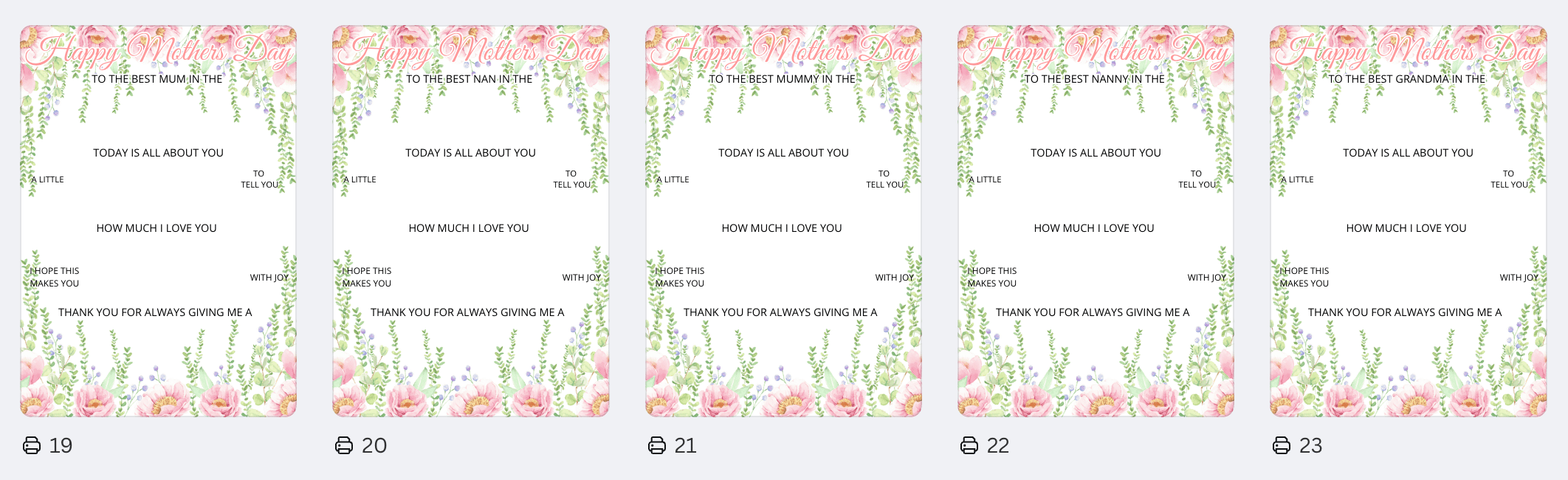 DIGITAL - Mothers Day Chocolate Boards - Payhip