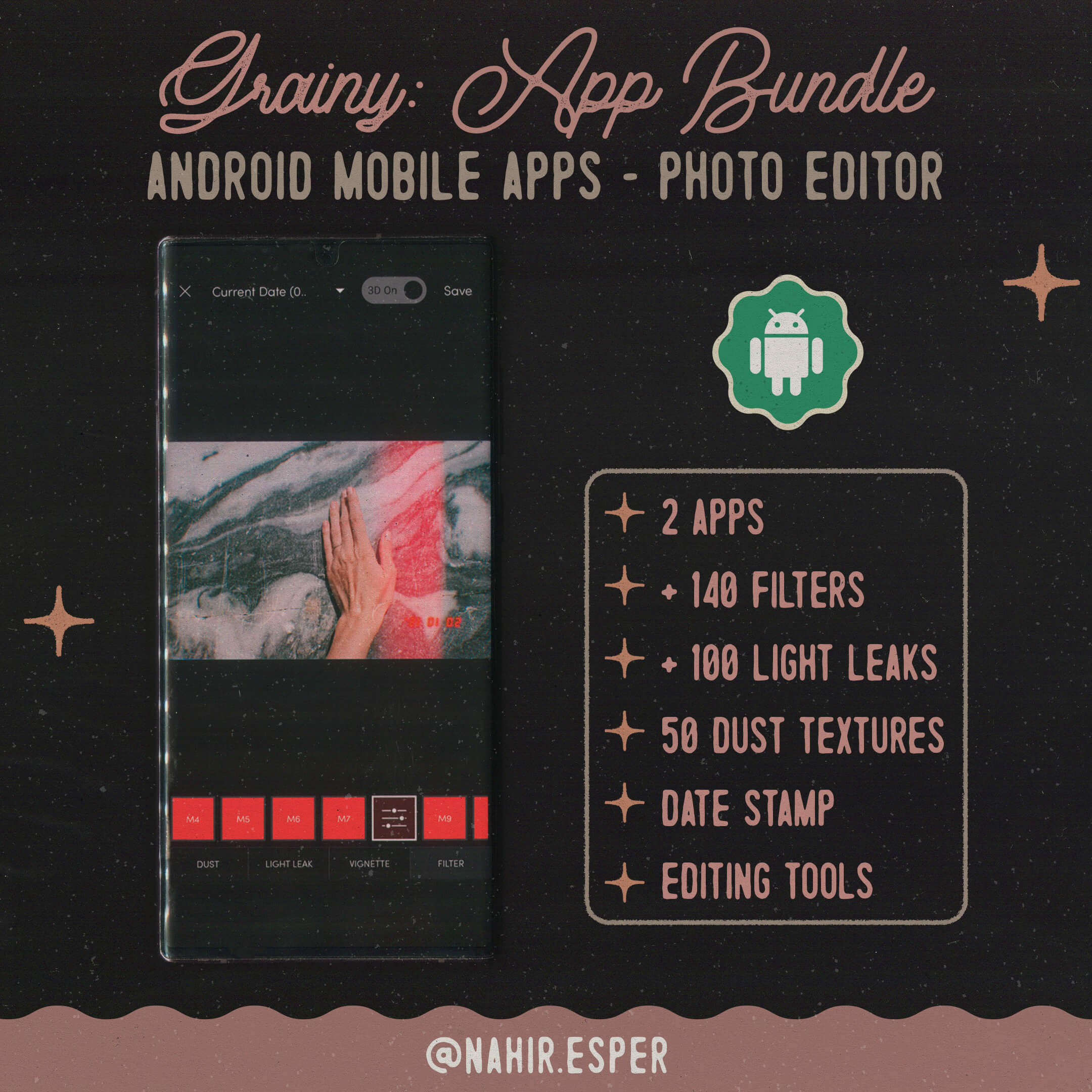 "Grainy" Android App Bundle - Payhip
