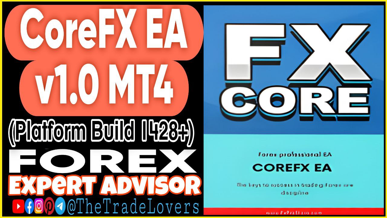 CoreFX EA v1.0 MT4 (Works on Build 1431 ) | Forex Robot | MT4 Expert Advisor