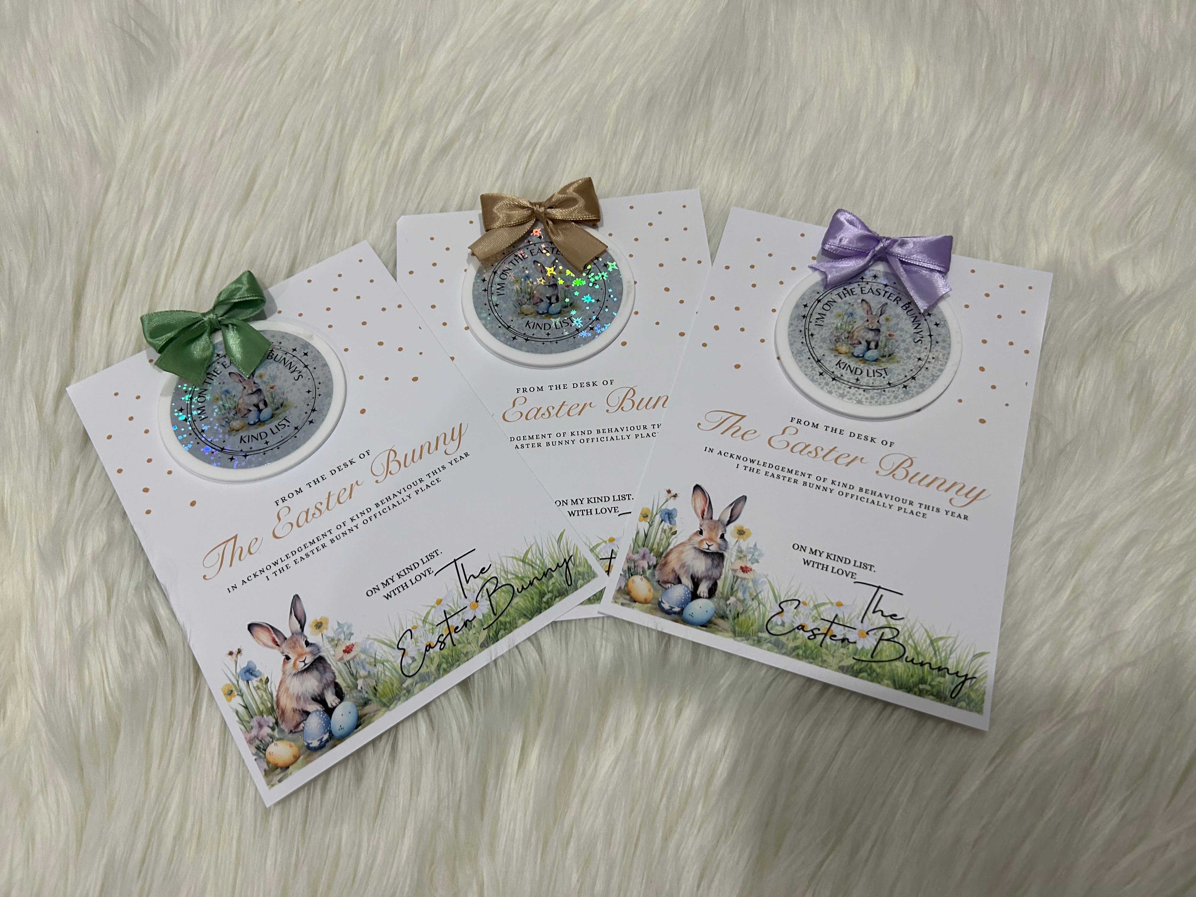 10 x Easter Medal Backing Card - Payhip