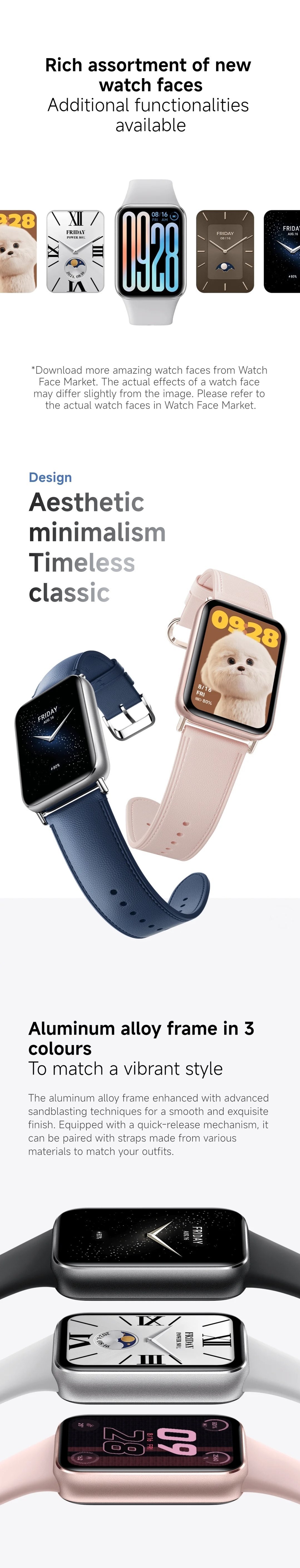 Xiaomi Smart Band 9 Pro Amoled Smart Watch GPS Fitness Tracker