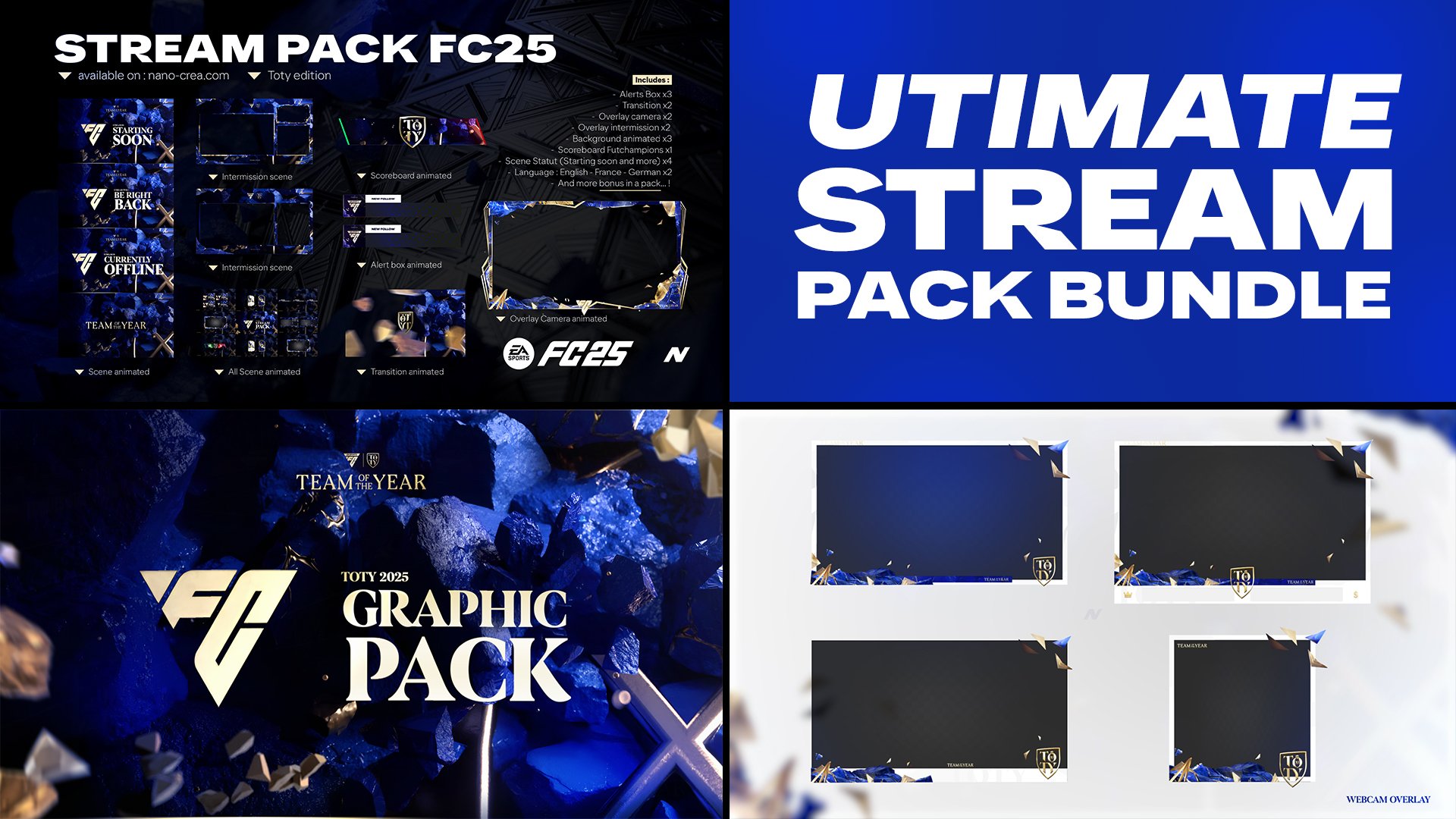 The Ultimate Guide to FC25 TOTY Graphics and Stream Packs