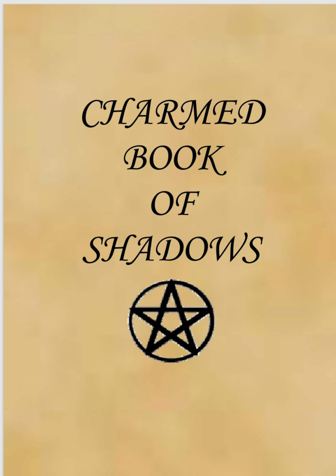 Charmed Book of Shadows- from the hit TV Series - Payhip