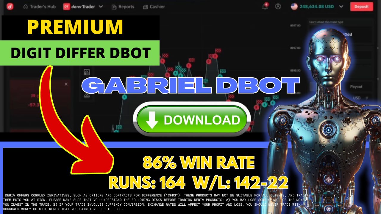 Premium: GABRIEL | The Strong Digit Differ Binary Bot - Payhip