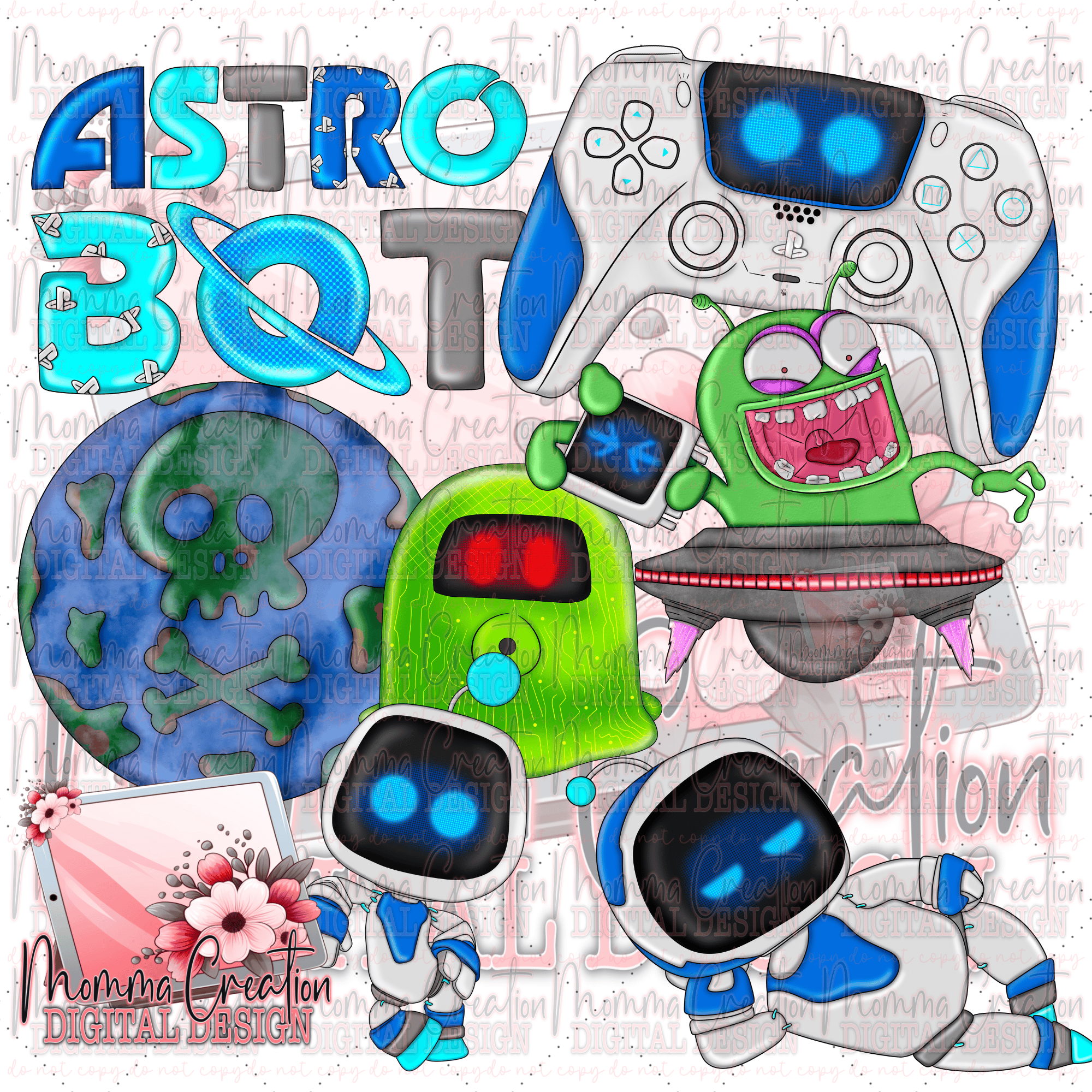 Astro bot ps5 clipart Google Drive link - Payhip