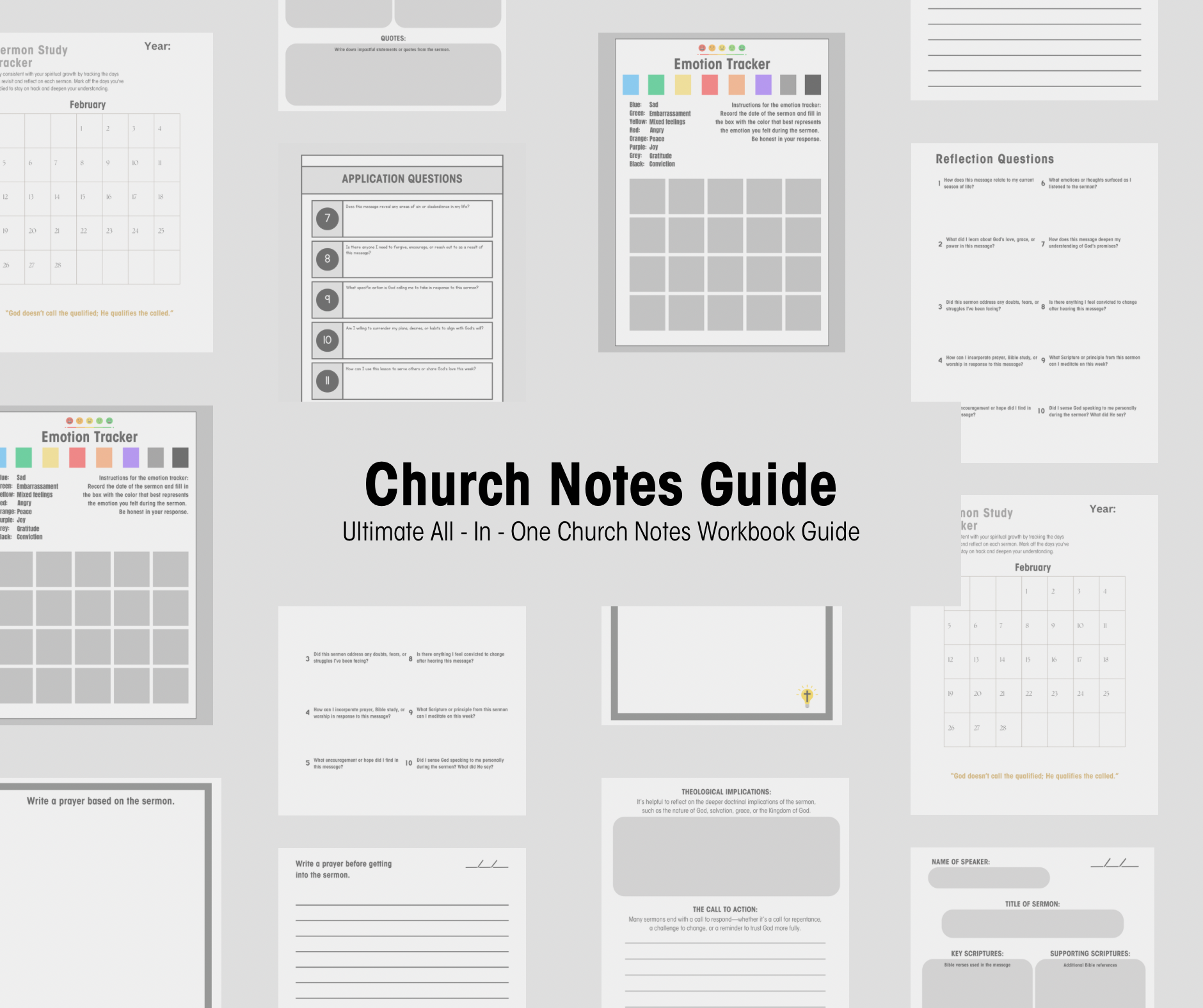 Church Notes Guide - Payhip
