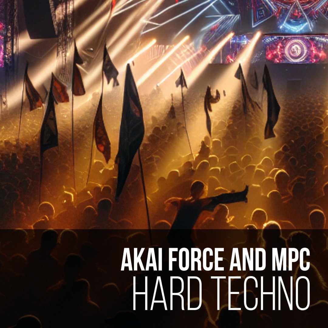 Akai Force and MPC 3 // Blast // 64 Pad Hard Techno Drum Track Program
