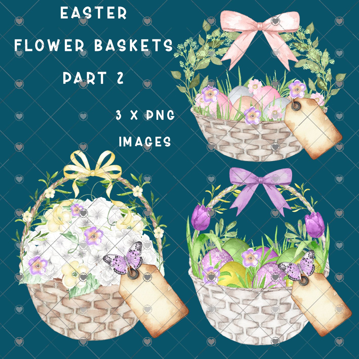 Easter Flower Baskets part 2 - Payhip