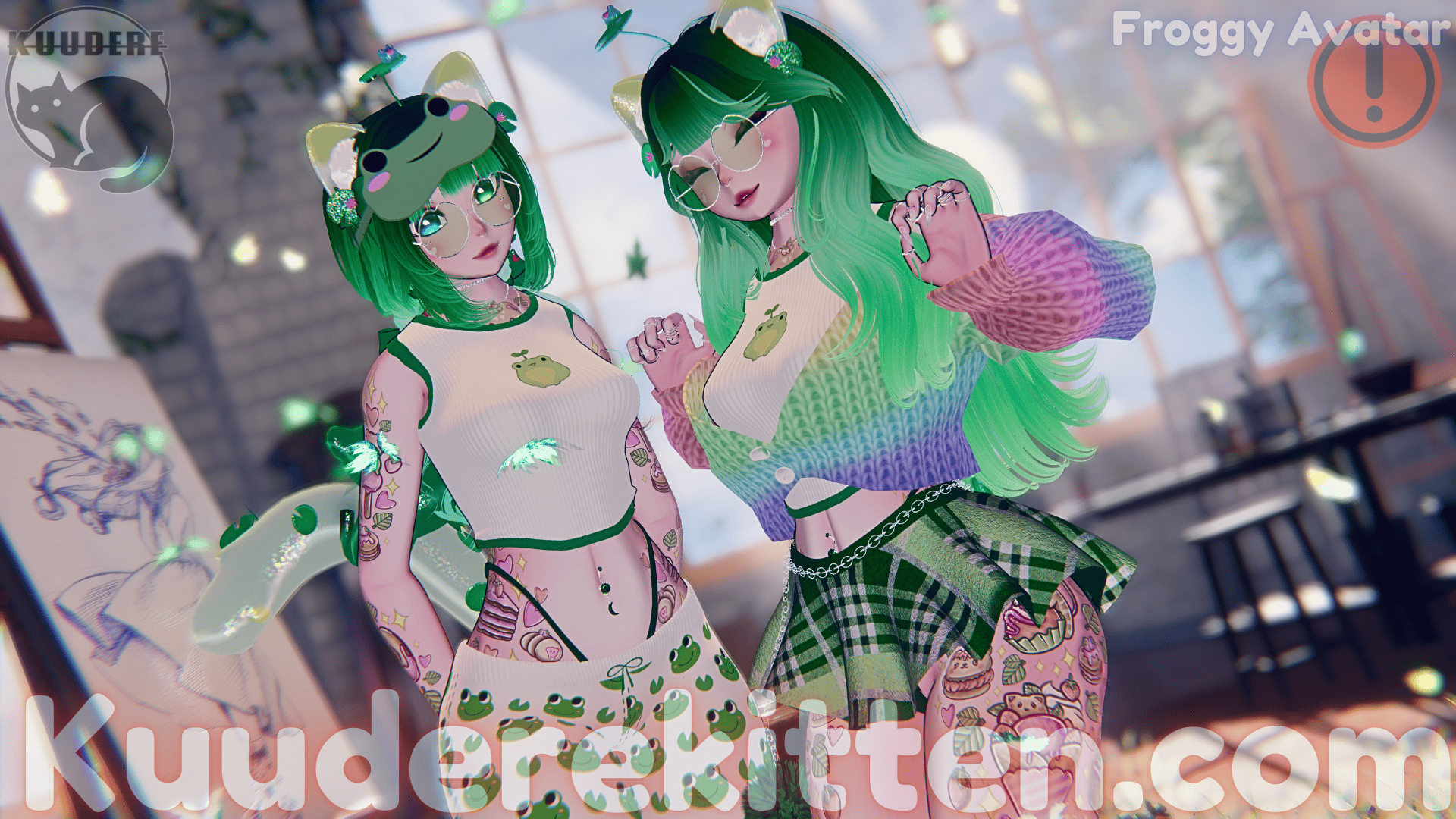 Froggy [SPS][PC ONLY][VRCHAT AVATAR]