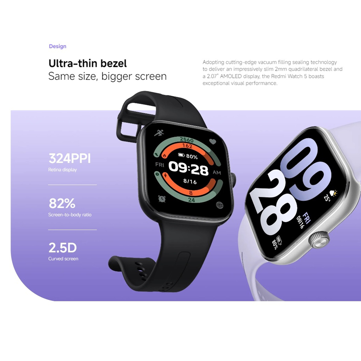 Xiaomi Redmi Watch 5 Calling Smart Watch Fitness Tracker