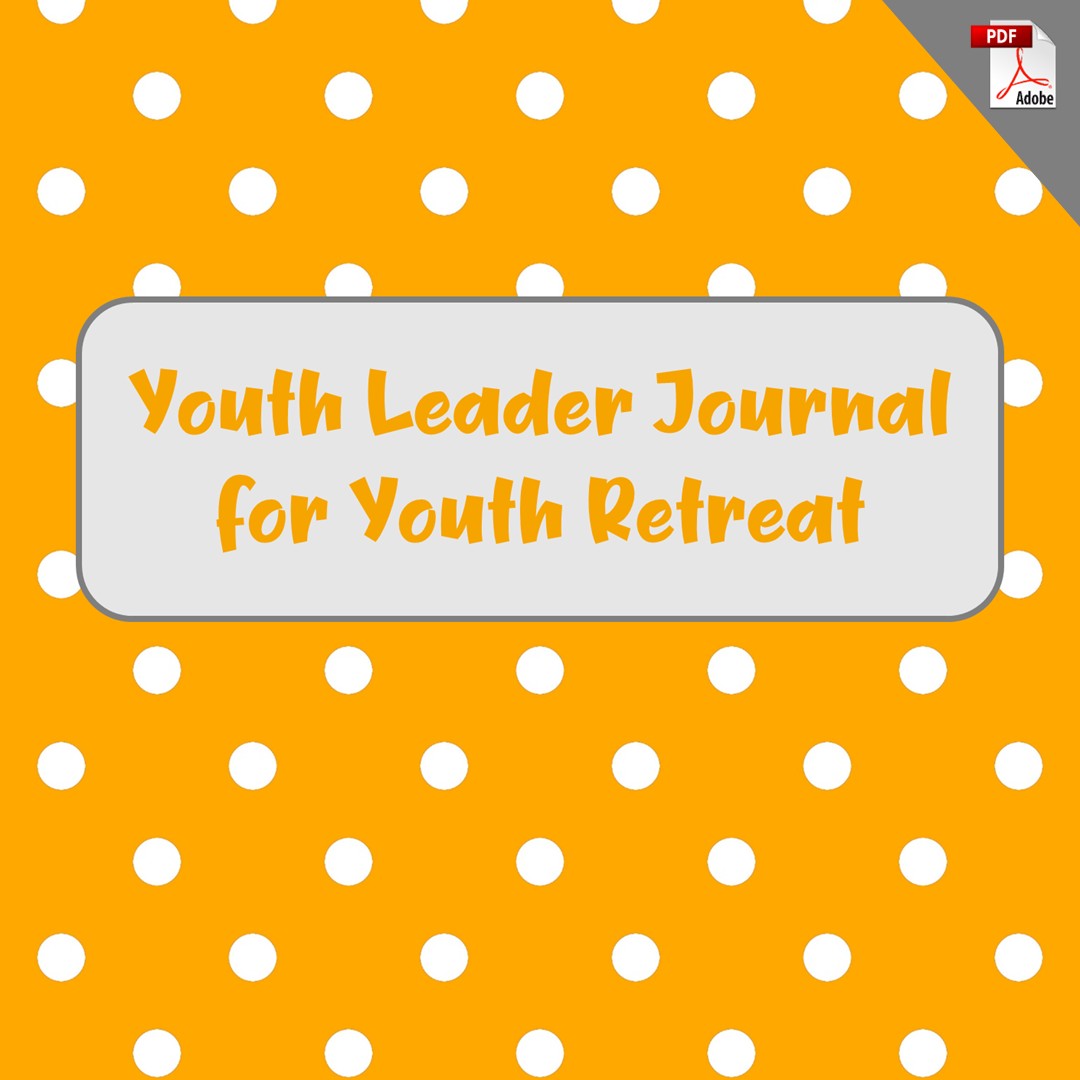 Youth Leader Journal for Youth Retreat (PDF License)