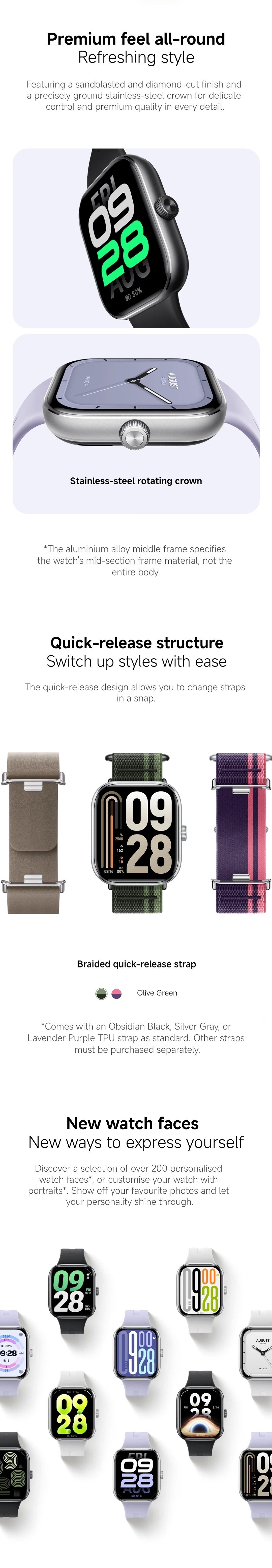 Xiaomi Redmi Watch 5 Calling Smart Watch GPS Fitness Tracker
